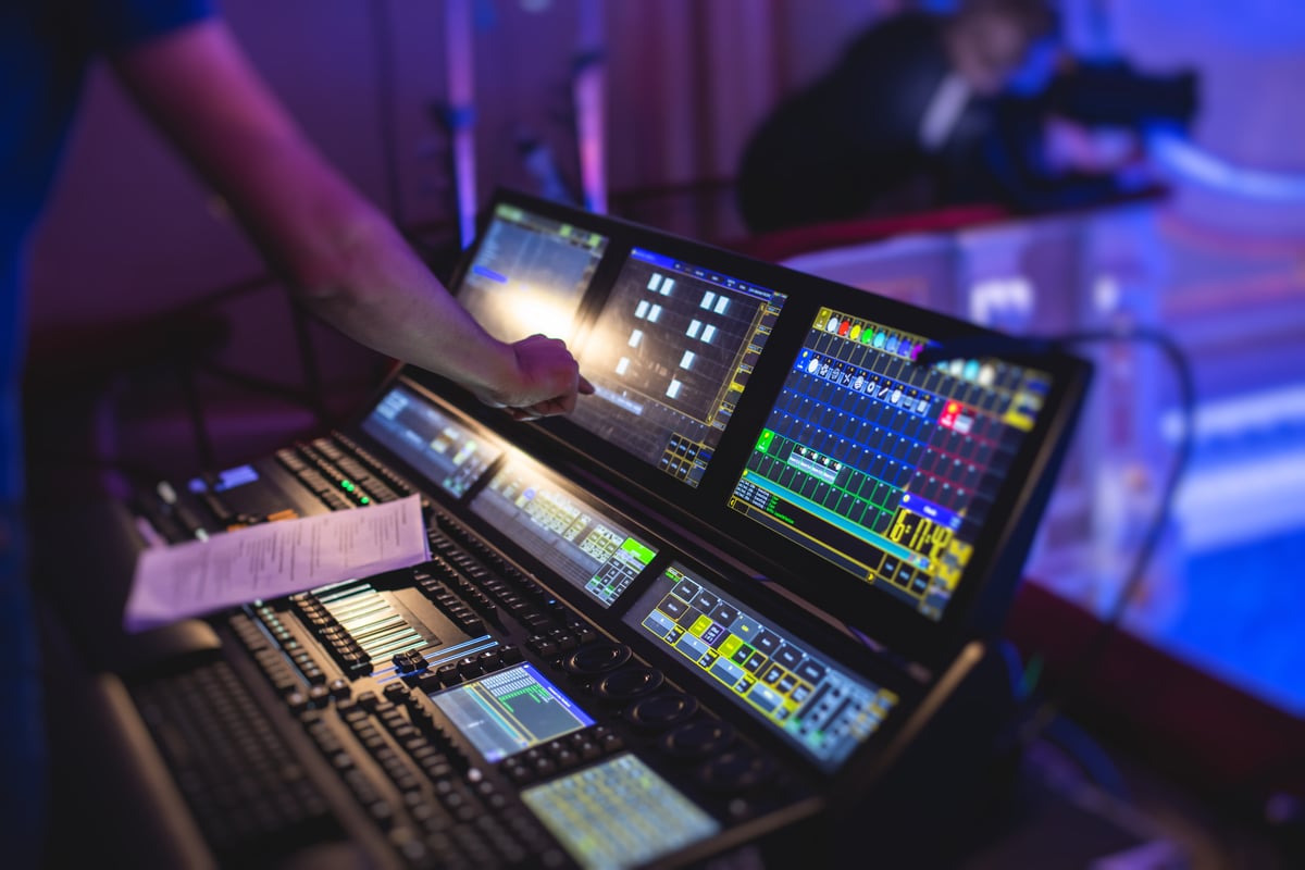 Professional stage equipment